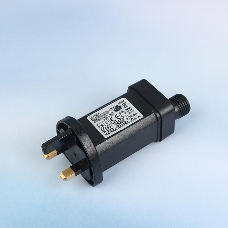 Wechselstrom 220V auf 24V/31V Gleichstrom 6W 8 Funktionen LED Lampentreiber EU US UK Stecker Schalter Adapter IP44 Wasserdicht Laser Beleuchtungszubehör