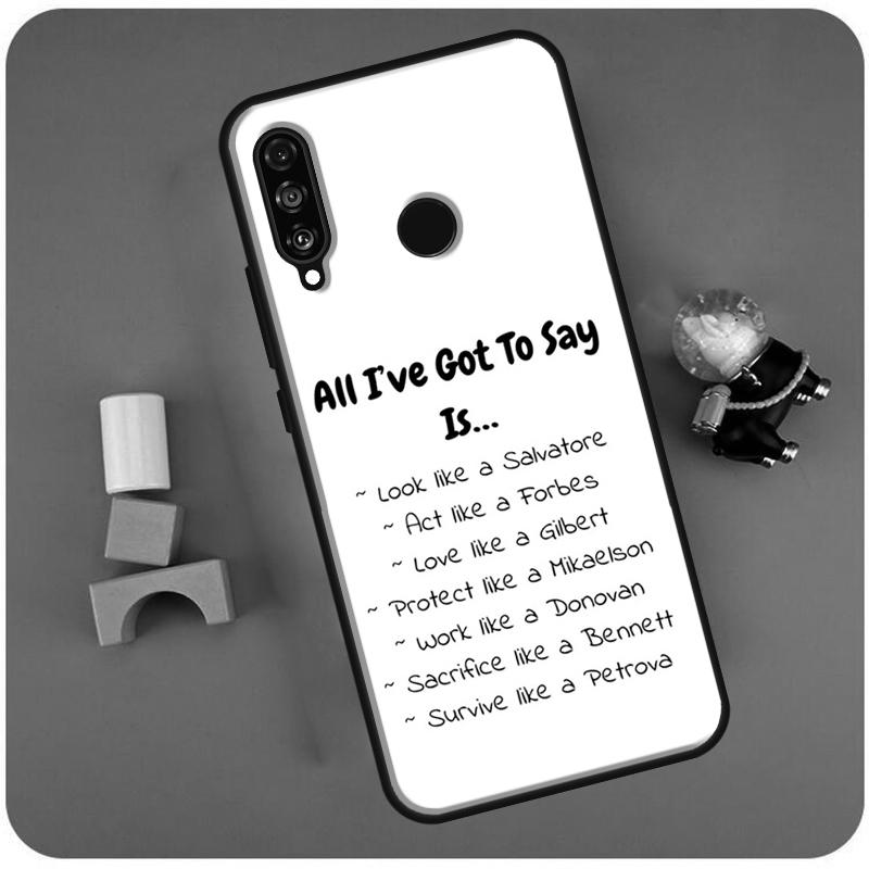 Damon and Stefan Vampire Diaries For Huawei Nova 11 Pro 9 10 SE 7i 8i 11i 12i Y60 Y61 Y70 Y72 Y73 Y90 Y91 P30 P40 Lite Case