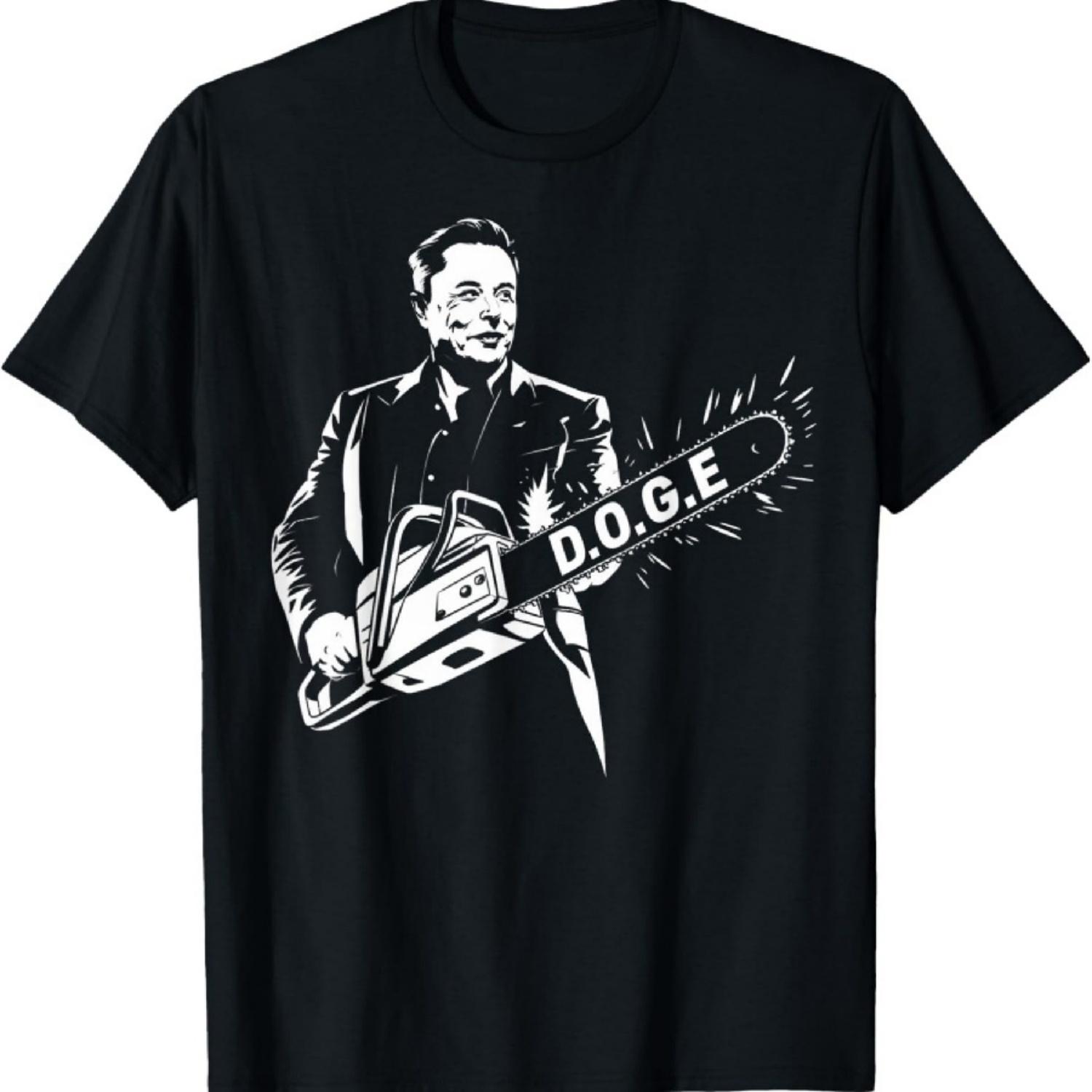 

DOGE Chainsaw D.O.G.E Saw T-Shirt XXXXXL чорний