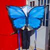 Easy To Fly Butterfly Kite Durable Cartoon Kite High Quality Weifang Kite  Kids Activities