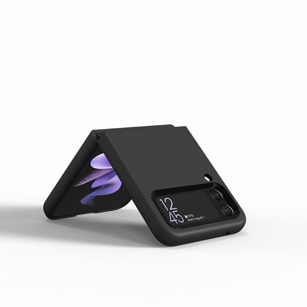 Dachshund Silhouette Dog Case for Samsung Galaxy Z Flip4 Flip3 5G PC Hard Cell Phone Shell Z Flip 4 3 Black Zflip4 Zflip3 Cover Samsung Z Flip3 5G