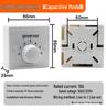 Universal 5-Speed Ceiling Fan Speed Controller Switch