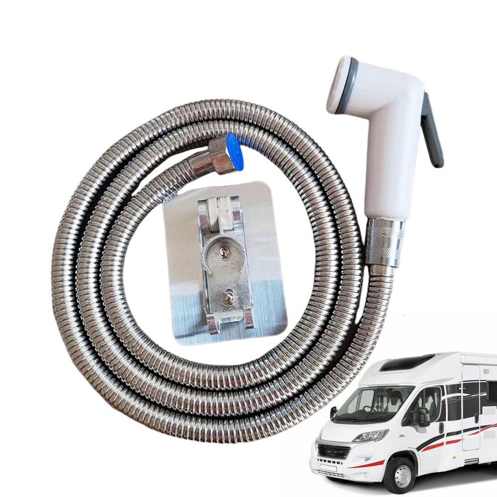 

Промыватель канализационного бака для автофургона, мощный промыватель бака из нержавеющей стали, устойчивый к ржавчине инструмент для очистки канализации, многоцелевой промыватель для резервуара для хранения