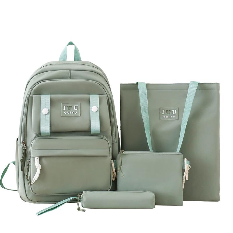 

Модный рюкзак большой вместимости Новый стиль Универсальный школьный рюкзак для мужчин и женщин Ученики средней школы