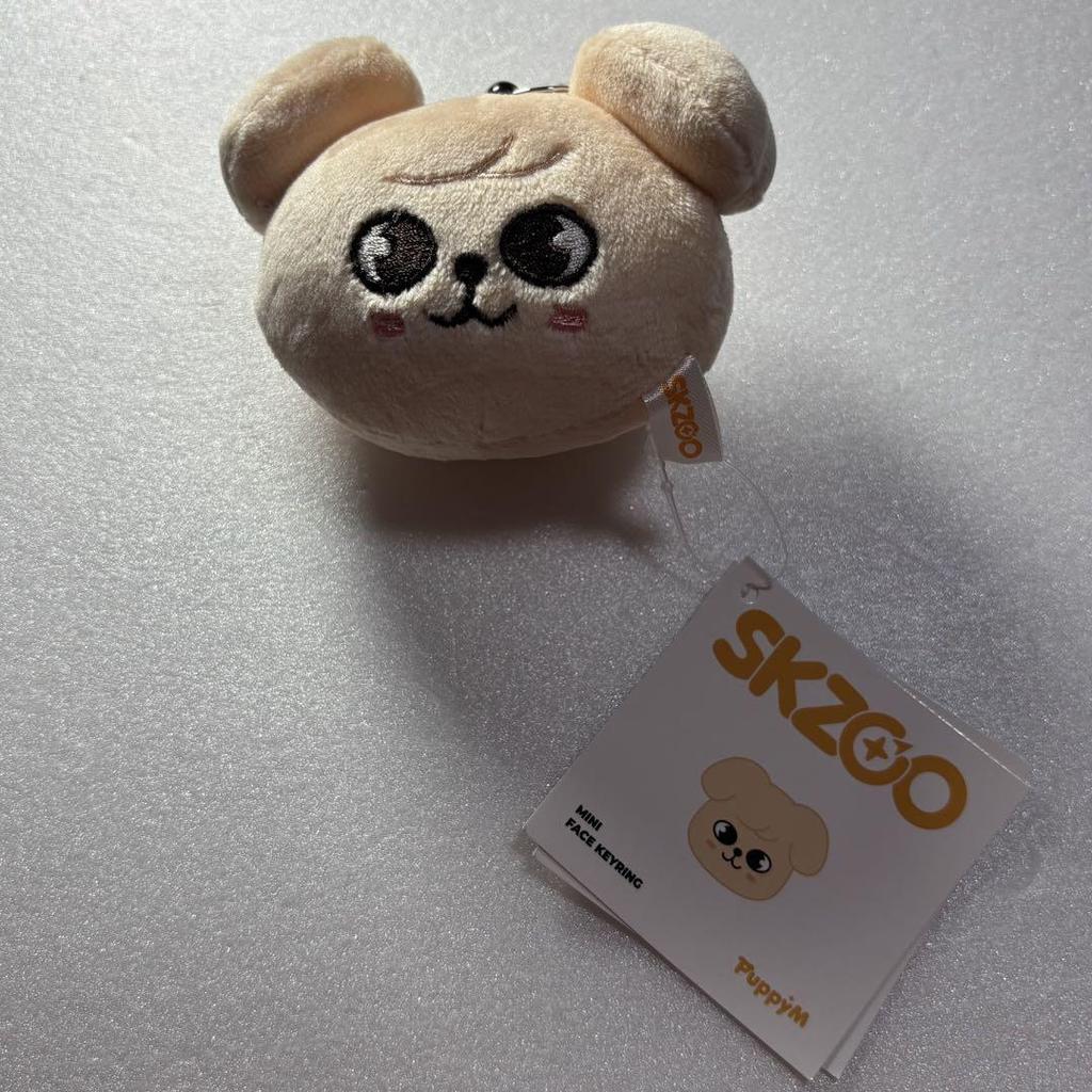 [USED] StrayKids Seungmin PuppyM Mini Face Keyring Keychain
