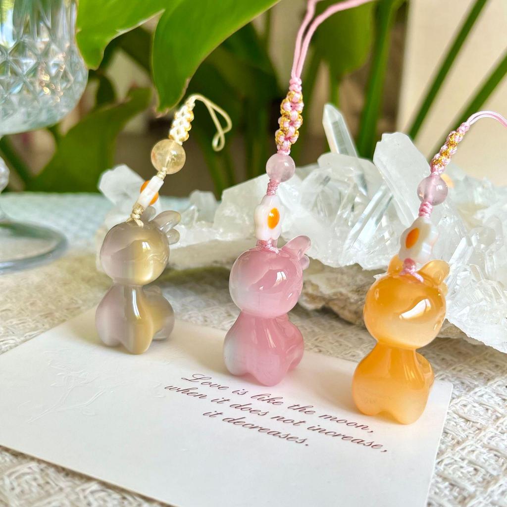 Original Unisex Cute Car Keychain & Mobile Phone Pendant - Smooth Sailing Design