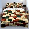Abstract Overlapping Rectangular Shapes. Bedding Sets Duvet Cover Sets Duvet Covers Pillowcases(1 * Duvet Cover 2 * Pillowcases Without Duvet Insert)