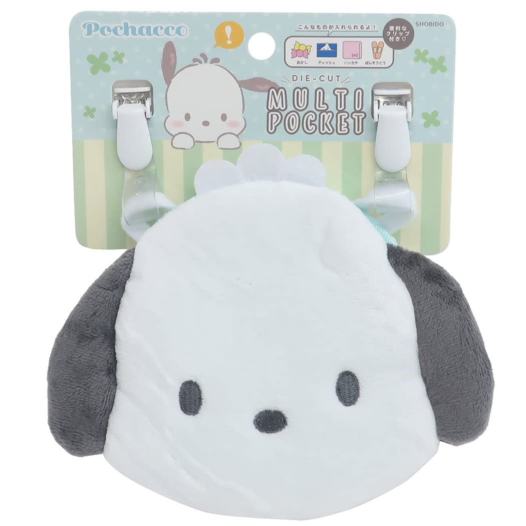 

Shobido Pochacco [Clip Pouch] Вырубной многокарманный Sanrio