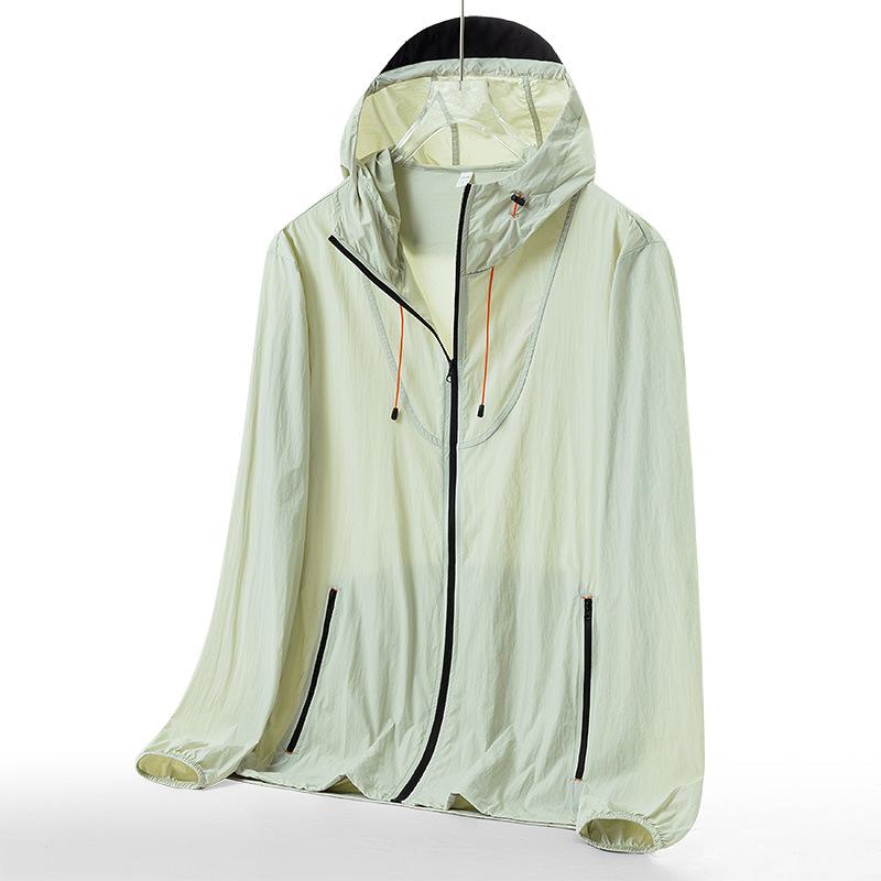 1011 mountain sunscreen clothing men's and women's ice silk thin UV protection sunscreen clothing loose jacket loose jacket