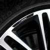 4pcs Carbon Fiber Car Badges Wheel Rims Racing Hub Stickers Auto Decoration for Volvo RDESIGN S40 S80 XC60 S90 XC90 S60 XC40 C40
