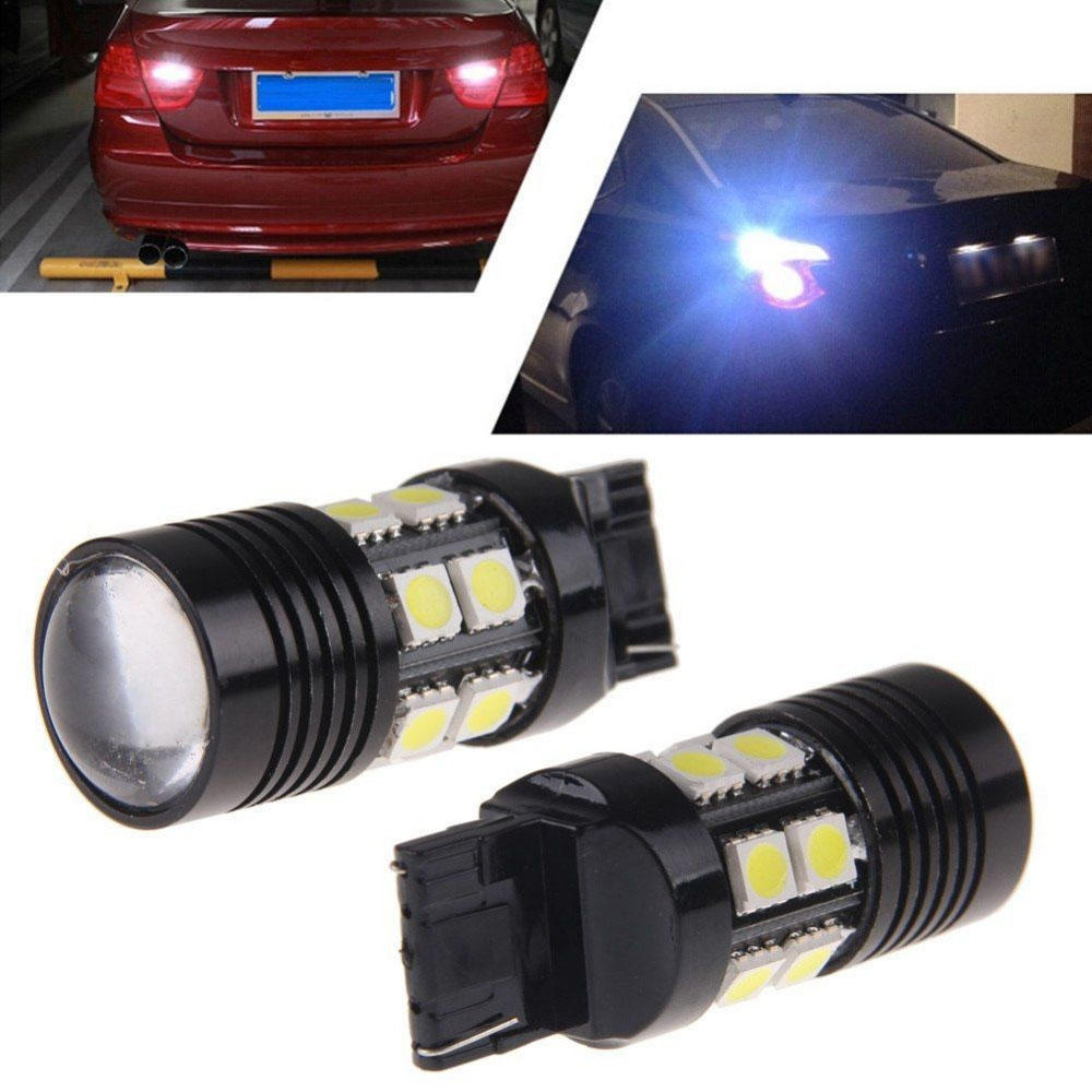 7440 992A W21W 12SMD R5 LED Bulbs Backup 10W T20 Super Bright Reverse