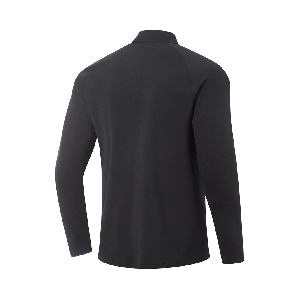 Li Ning Basketball Series Stand Collar Logo Letter Stitching T-Shirt Men Tops ATLV137-1