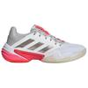New Adidas Barricade 13 Cloud White Champagne Met. Lucid Red Women's IH2967