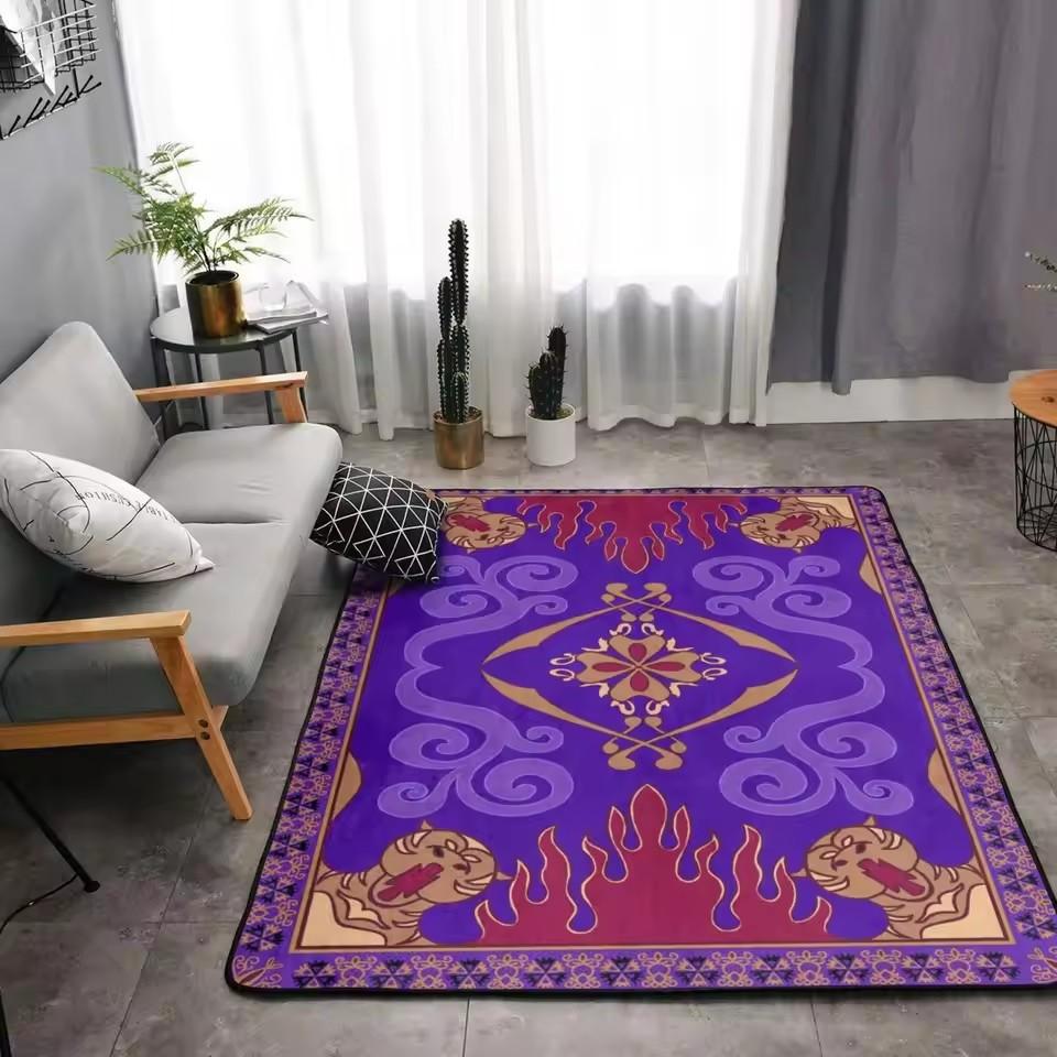 Aladdin Carpet for Living Room Home Decor Sofa Table Large Area Rugs Bedroom Bedside Non-slip Floor Mat Bathroom Door Mat