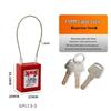 Bedi 38mm Industrial Safety Padlock: Engineering Plastic Insulated Electrical Lockout/Tagout (LOTO)