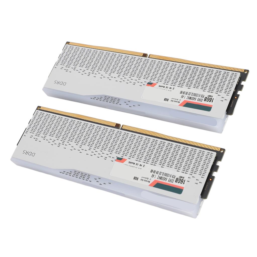 2 X 16GB DDR5 6400MHz PC5 51200U CL32 39 39 80 Colorful RGB Memory Module Kit for XMP3.0 EXPO