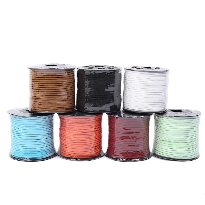 Korean Velvet Braided Leather Rope for DIY Bracelets or Necklaces