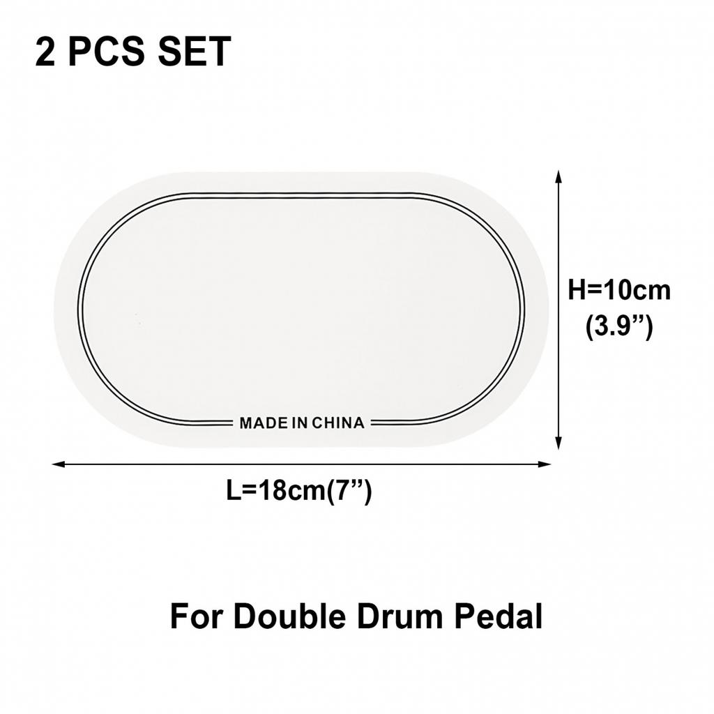 Drumhead Kick Pad Patch Bass Drum Protects Quantity