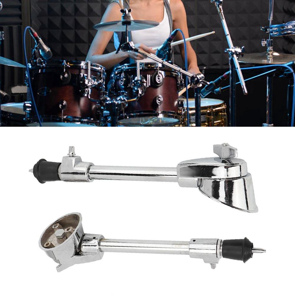 2pcs Metal Bass Drum Feet Anti Skid Percussion Accessory Adjustable Drum Legs For Bass Drum