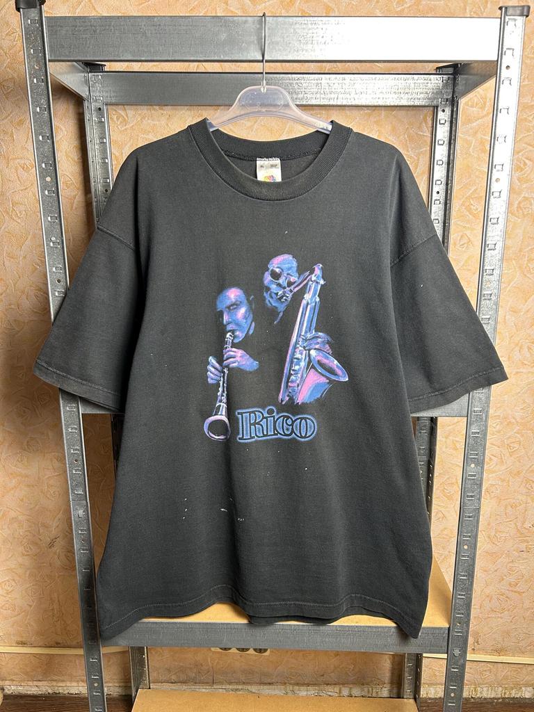 Vintage 90s Rico Music T-Shirt Size XL