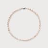 PEARLSONATE Irregular Peach Pearl Necklace