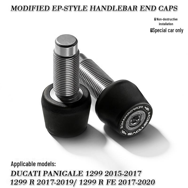 Ducati Panigale 1299 R Aluminum Alloy Handlebar Bar End Weights