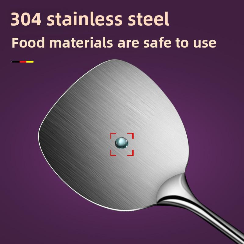 1PC Stainless steel spatula, household kitchen small frying spatula, mini stir-frying spatula, kitchenware for frying eggs