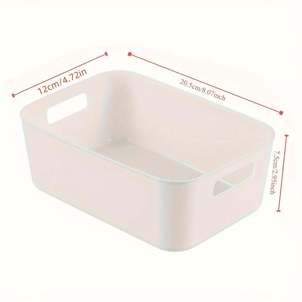 Multifunktionales Aufbewahrungsbox-Set - geeignet für Büromaterialien, Kosmetika, Bad- und Küchenutensilien, langlebiger Kunststoff für Zuhause