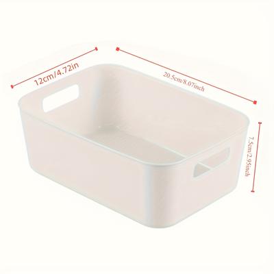 Multi-functional Storage Box Set - Suitable for Office Supplies, Cosmetics, Bathroom and Kitchen Essentials,durable Plastic Home