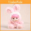 Plush Rabbit Doll Keychain With Pp Cotton Filling For Girls And Women