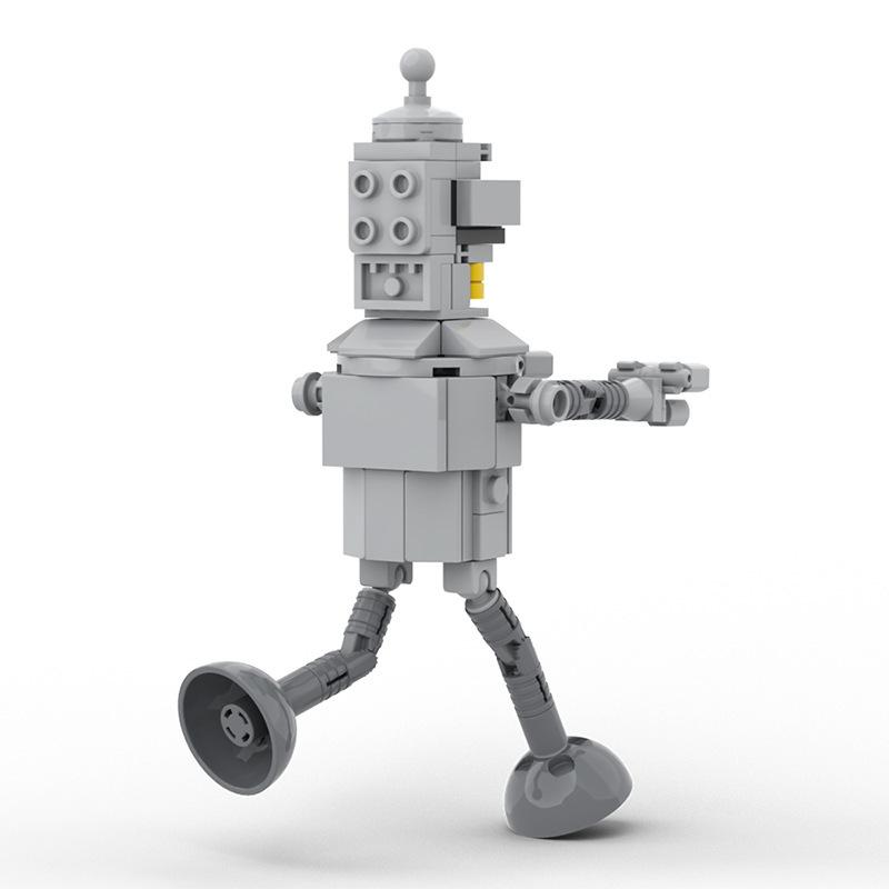 Klassischer Zeichentrickfilm Moc Core Charakter Roboter Bausteine Set - Pädagogisches Spielzeug Geschenk Für Jungen