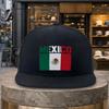 Mexico Flag Graphic Baseball Cap Unisex Adjustable Flat Brim Outdoor Casual Snapback Hat