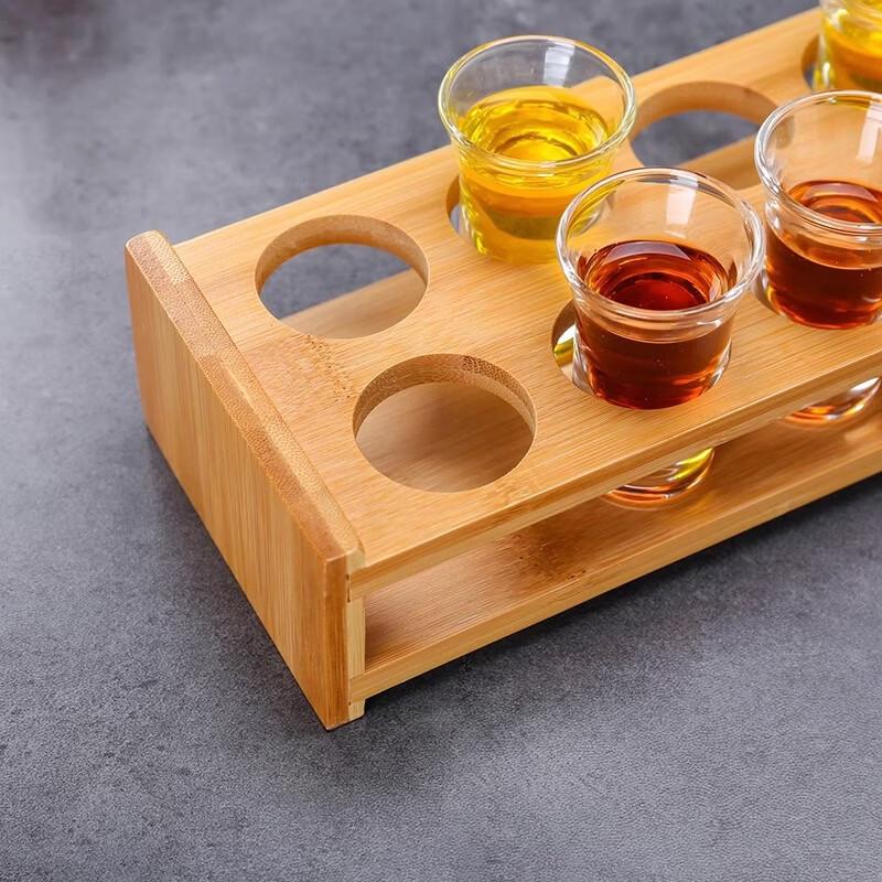 

Деревянный держатель для стаканов с байцзю в китайском стиле Shangqi