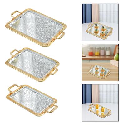 Decoratieve Schaal met Handvatten voor het Serveren van Desserts En Sieraden in Cafés Feesten