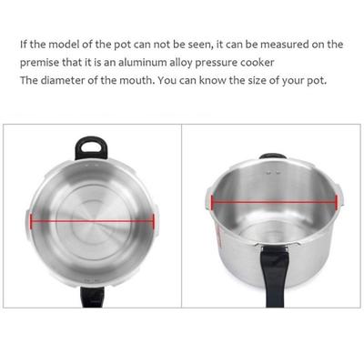 Durable Pressure Cooker Sealing Ring 2L/2.5L/2.8L Universal Rubber Gasket 4L/5L/6L/8L White Silicone Ring