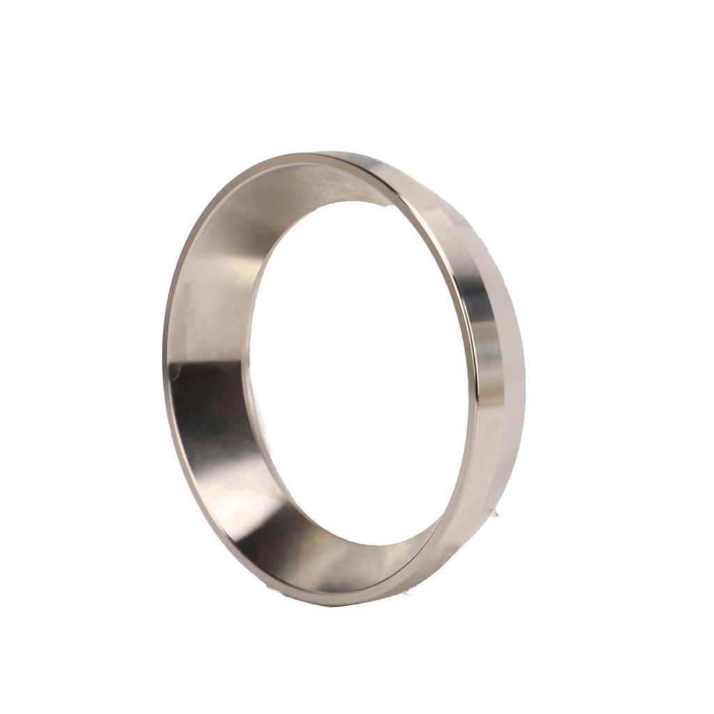 58mm Dosing Funnel Anti Flying Powder Stainless Steel Dosing Rings for Household Coffee Shop