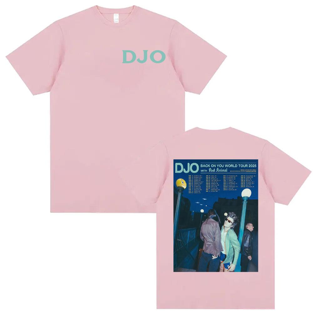 Djo Back on You World Tour Tshirts Joe Keery New Fans Gift T Shirts Unisex Women Fashion Casual Cotton Oversized Top Unisex