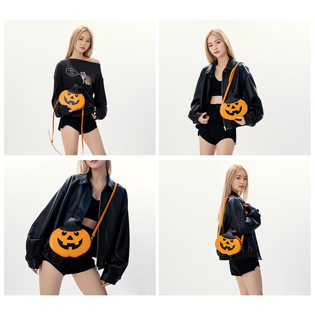 Women's Halloween Crossbody Shoulder Bag - Fashionable Design for Party and Everyday Use