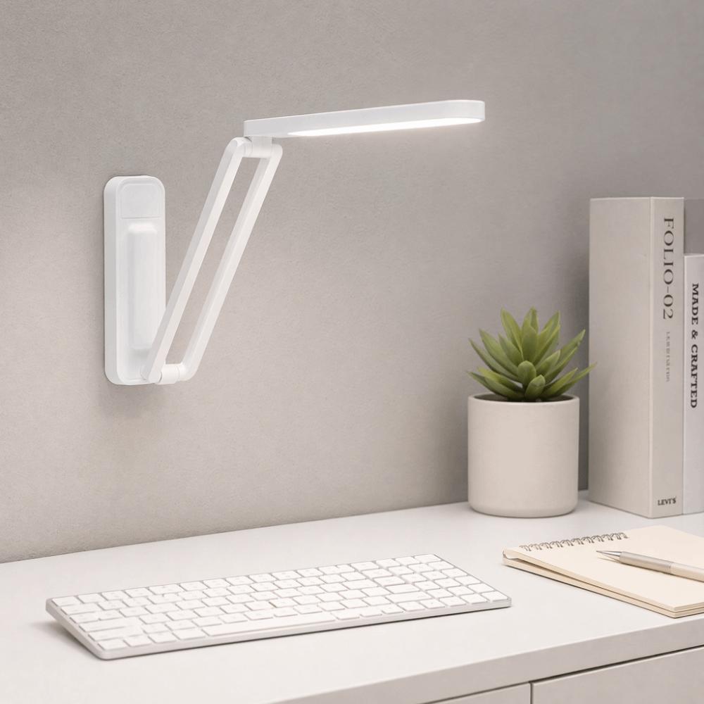 Foldable LED Table Lamp USB Powered Reading Lamp Portable Table Light  Home