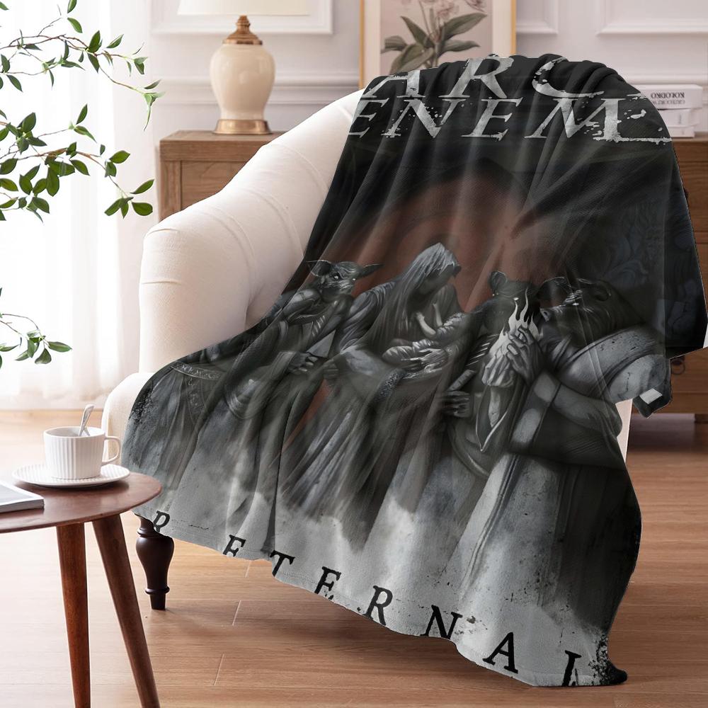 A-Arch E-Enemy Throw Soft Flannel AC Blanket Lightweight Summer Nap Throw Cozy  Blanket for Sofa Bed Travel Home 100cmx150cm