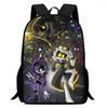 Printed Inorganic Killer Murder Drones School Bag, Cartoon Backpack Boys And Girls