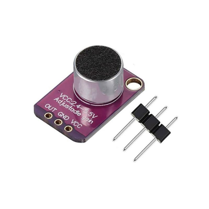 Low Noise Sound Transducer Board With Pre Increaser Circuit 2.4V 5V Operating Potential Similar Indication Output For DIY Electronics Projects