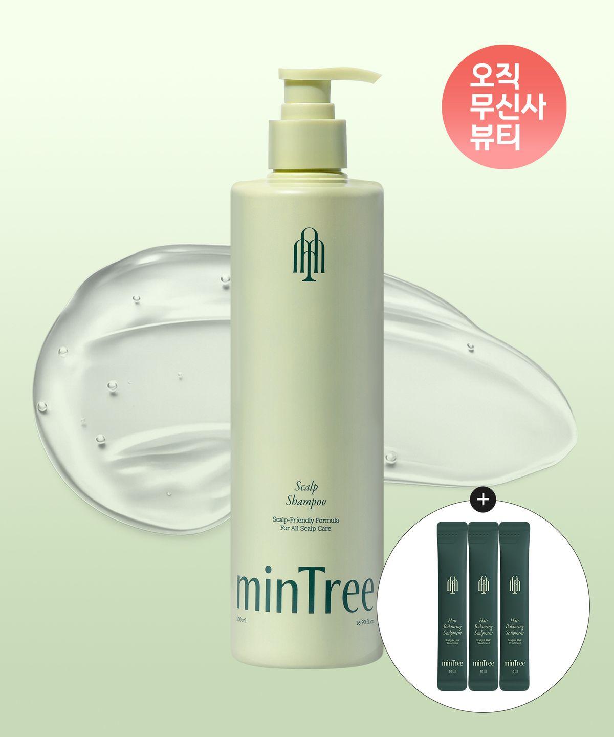 [Functional Hair Loss] Scalp Shampoo 500ml (+Additional 30ml Scalpment Sachet Gift)