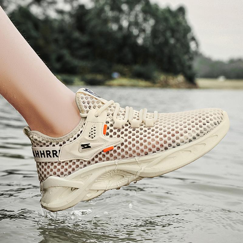 CYYTL Sneakers Mesh Breathable Summer Shoes For Men Casual Outdoor Running Tennis Luxury Platform Sports Hiking Designer Loafers