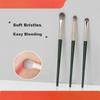 Huayang Eyeshadow Brush, 3 Pieces, Beginner-Friendly, Eyeshadow Blending, Skin-Friendly Makeup Brush, Soft Bristles