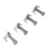 4 PCS Grill Heat Plate Spacers Easy To Install Rustproof Universal Stainless Steel Grill Flame