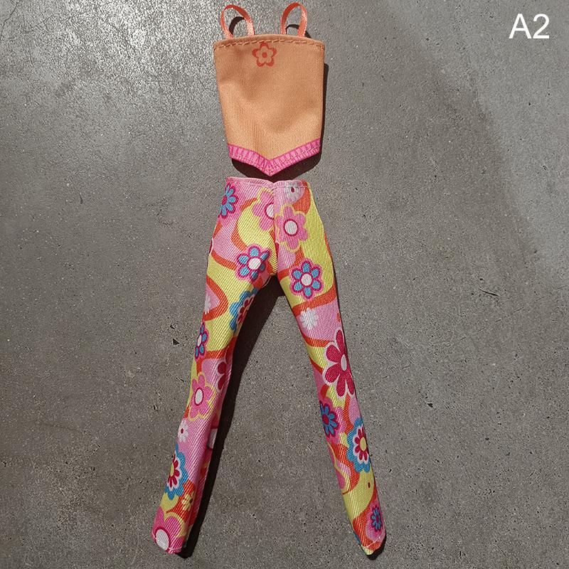 1Set Fashion Outfits for 1/6 Doll Casual Skirt Vest Shirt Pants Dress Dollhouse Accessories Clothes