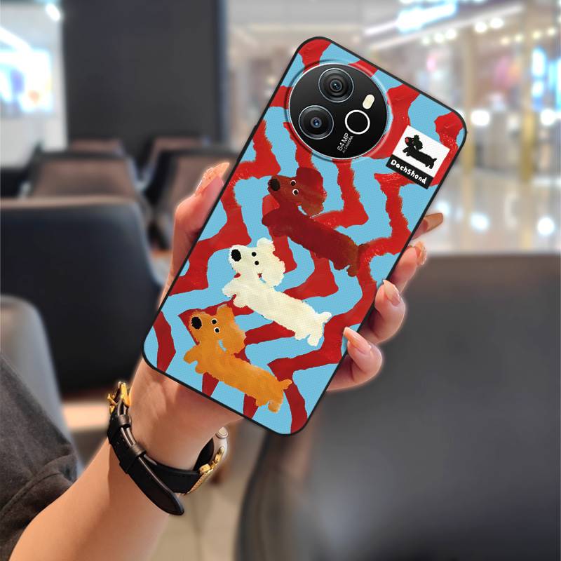 Animals Protective Phone Case For Blackview Shark8/Oscal Tiger12 Phone Pouch Full wrap Waterproof Silicone Anti-dust TPU
