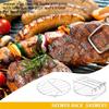6Pcs Air Fryer Accessories Square Cake Bucket Utensils Mould Silicone Mat Cake Pan Pizza Pan Accessories for Air Fryer