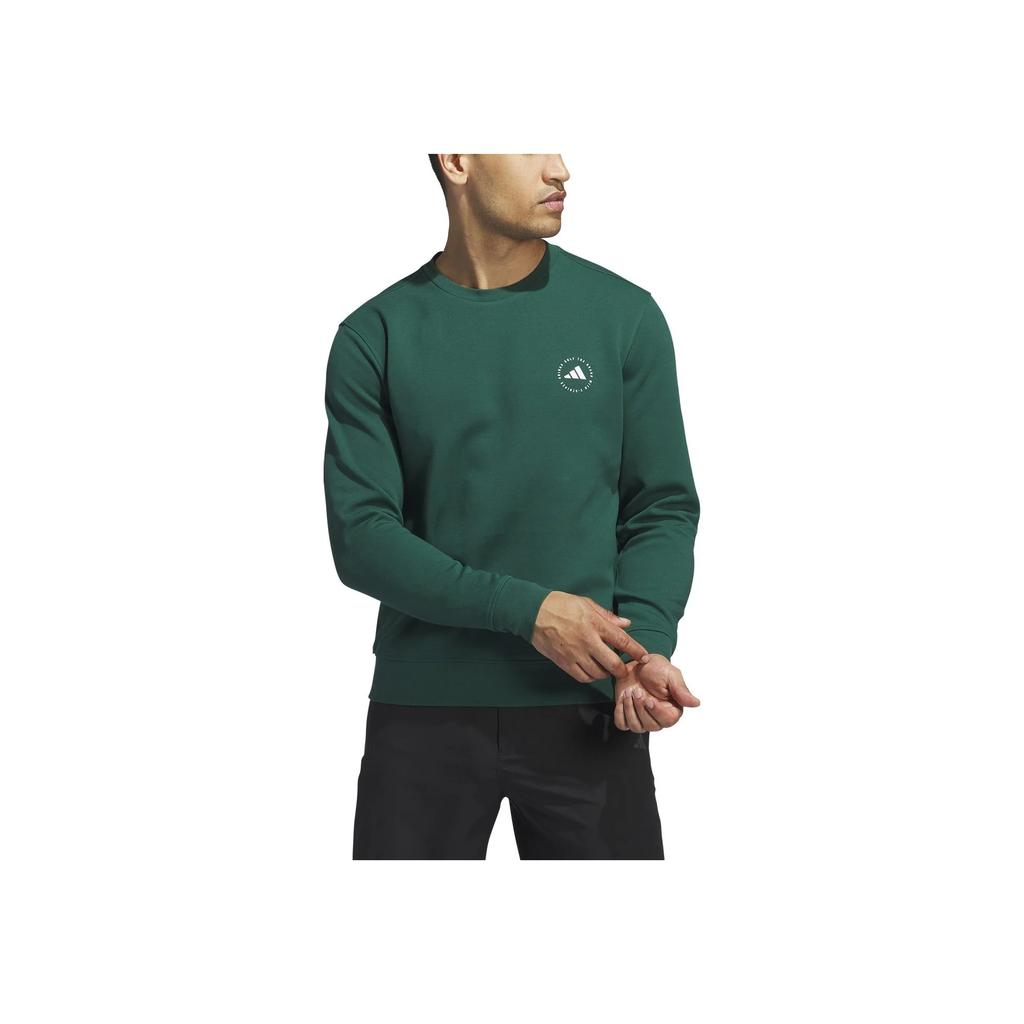 adidas Golf Crew Neck Sports Sweatshirt Unisex Sweatshirt Green IW2396